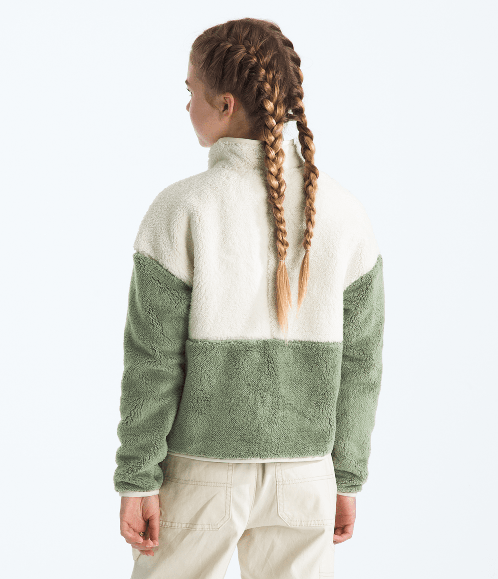 Girls’ Cabin Fleece Full-Zip Jacket White Dune/Bark Mist