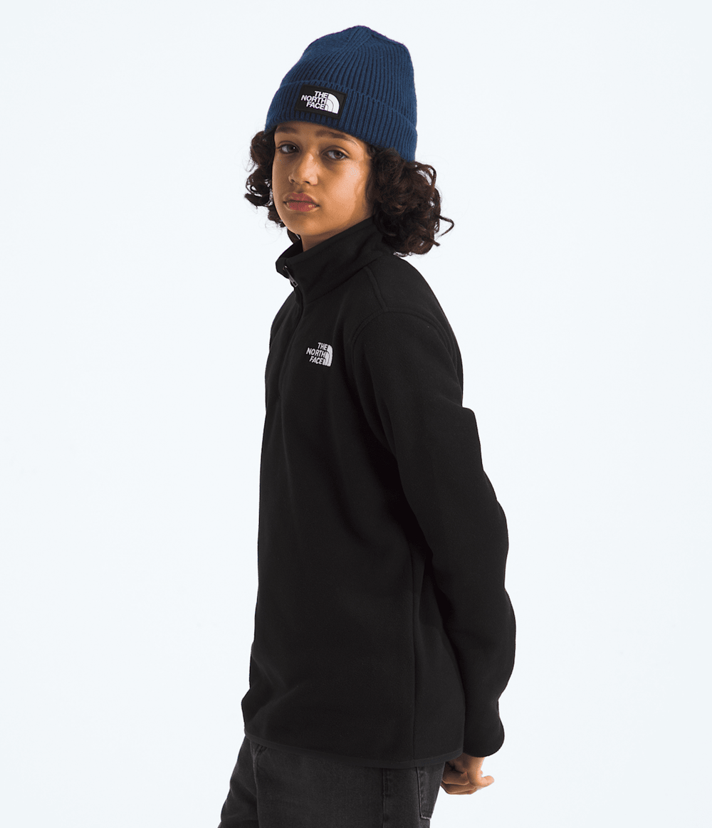 Boys’ & Girls’ Glacier ¼-Zip Pullover TNF Black