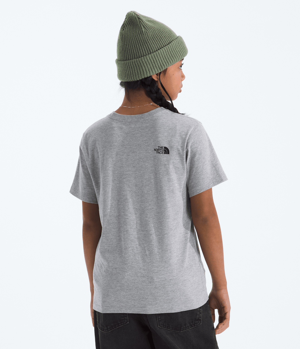 Boys’ & Girls’ Evolution Half Dome Short-Sleeve Tee TNF Pale Grey Heather