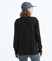 Women’s Evolution Simple Dome Long-Sleeve Tee TNF Black