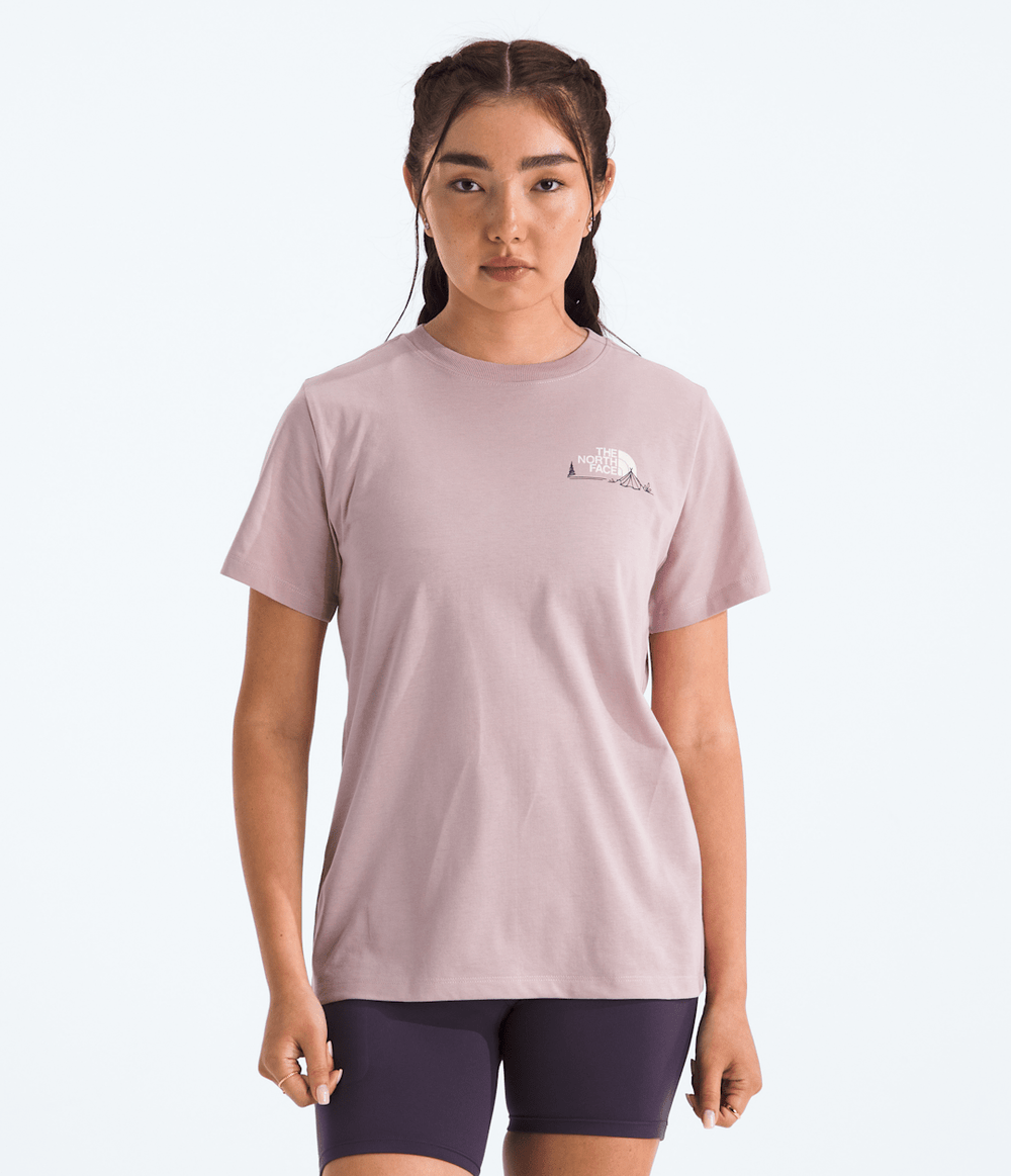 Women’s Monte Regular Short-Sleeve Tee—Graphic Metal Pink