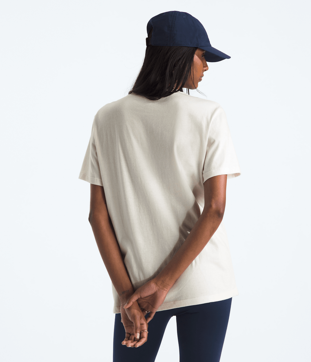 Women’s Evolution Simple Dome Relaxed Short-Sleeve Tee White Dune