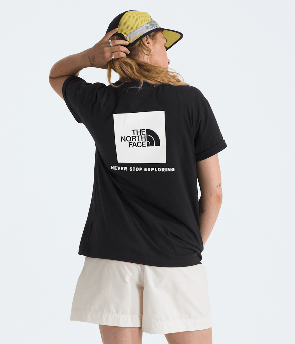 Women’s Evolution Box NSE Relaxed Short-Sleeve Tee TNF Black/TNF White