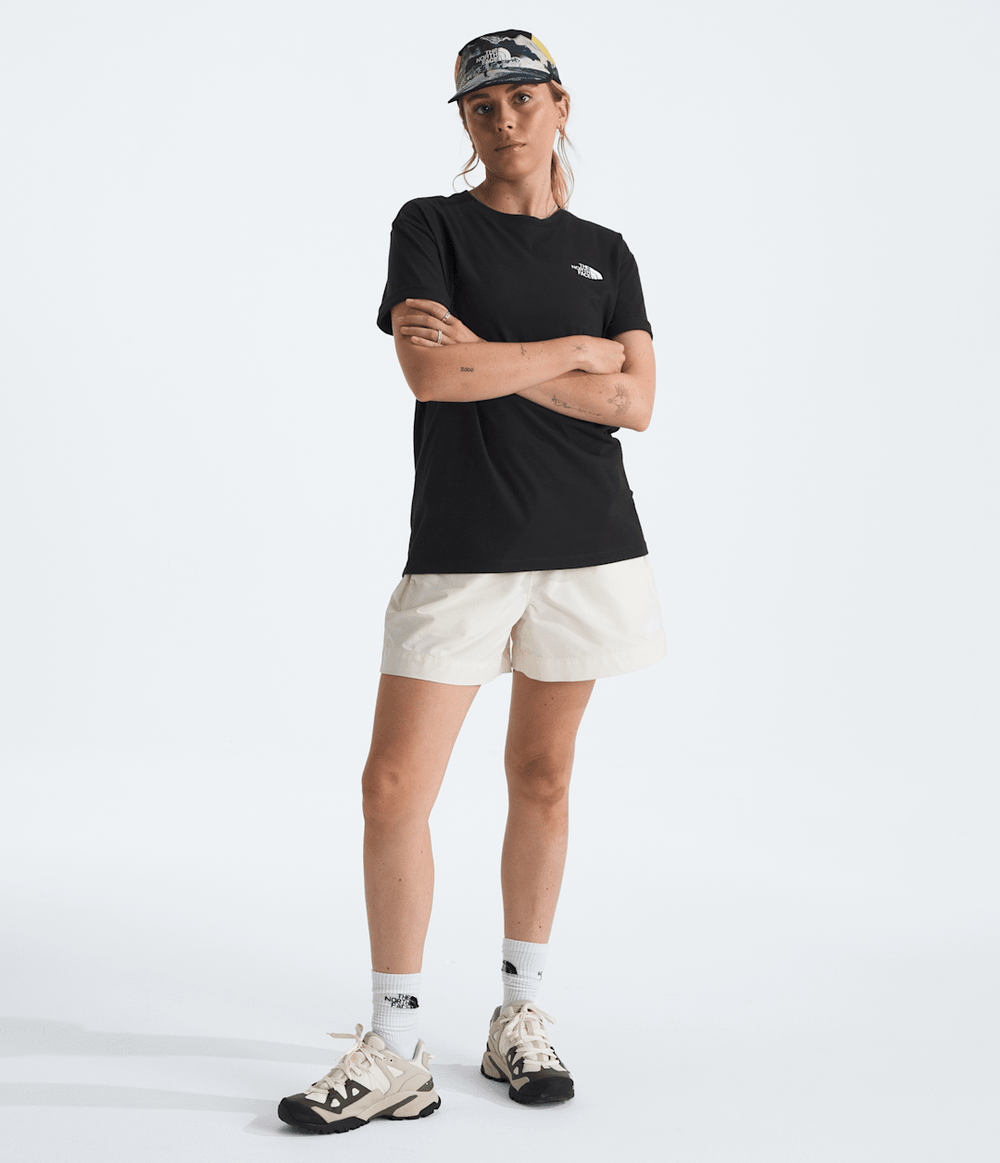Women’s Evolution Box NSE Relaxed Short-Sleeve Tee TNF Black/TNF White