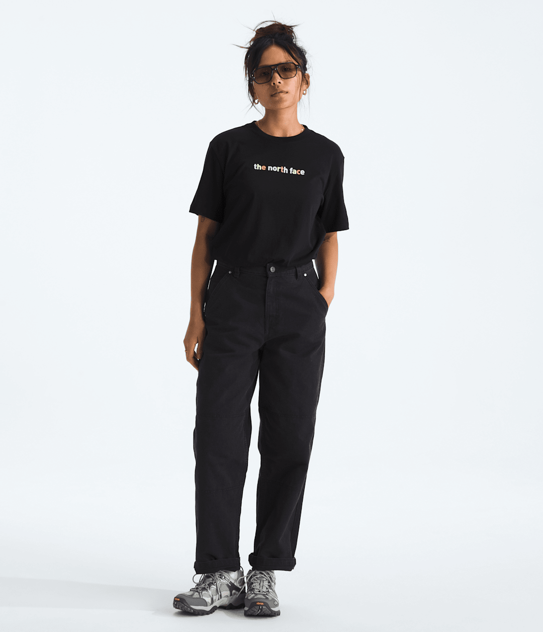 Women’s Evolution Proud Short-Sleeve Tee—Graphic TNF Black
