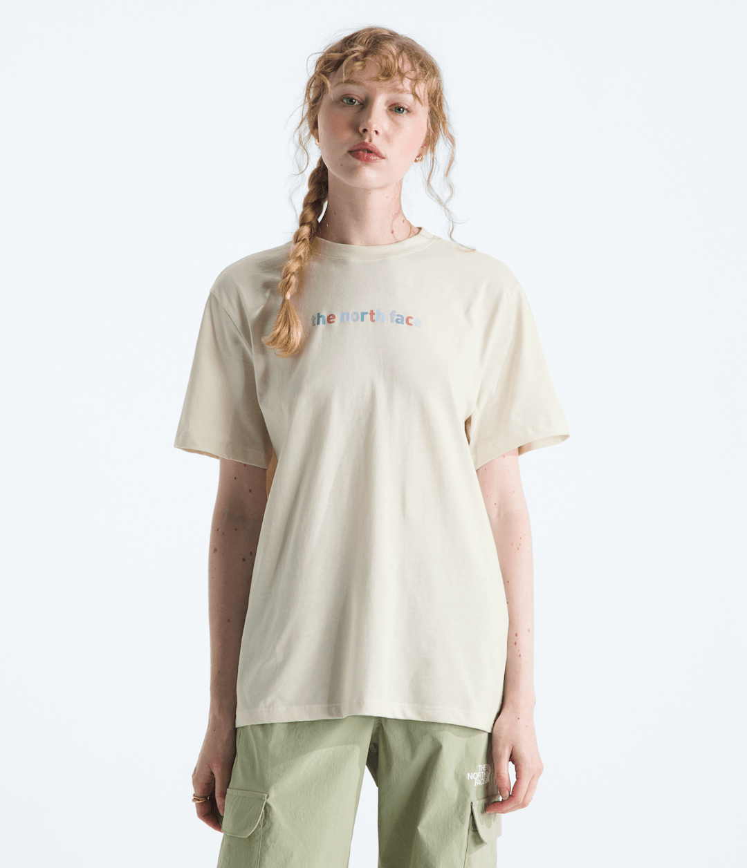 Women’s Evolution Proud Short-Sleeve Tee—Graphic White Dune