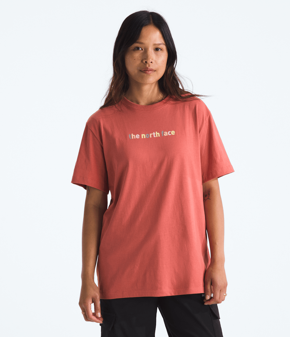 Women’s Evolution Proud Short-Sleeve Tee—Graphic Mars Dust
