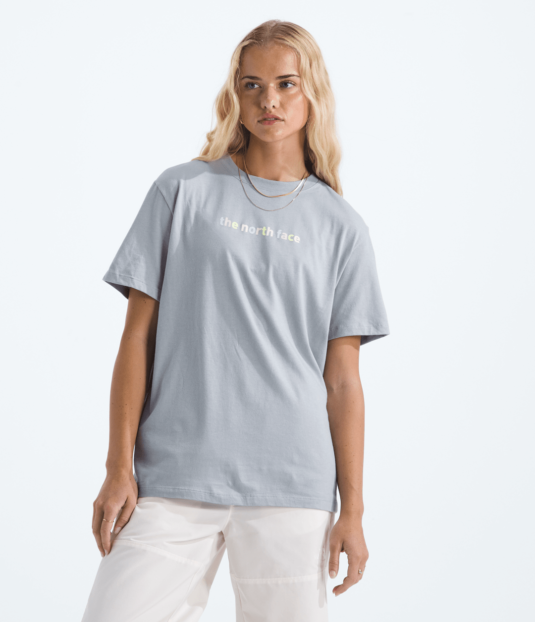 Women’s Evolution Proud Short-Sleeve Tee—Graphic Blue Flax