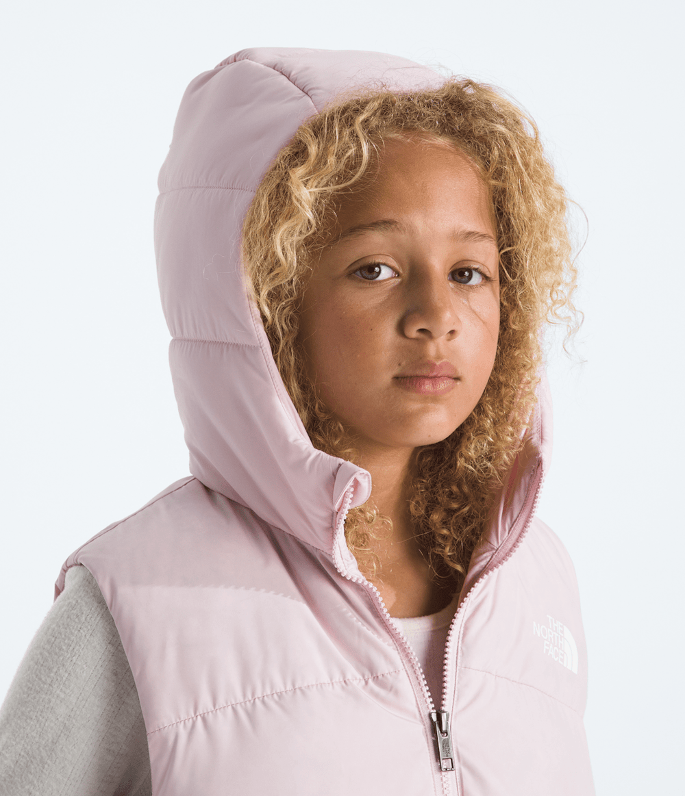 Boys’ & Girls’ North Down Hooded Vest Pale Blossom
