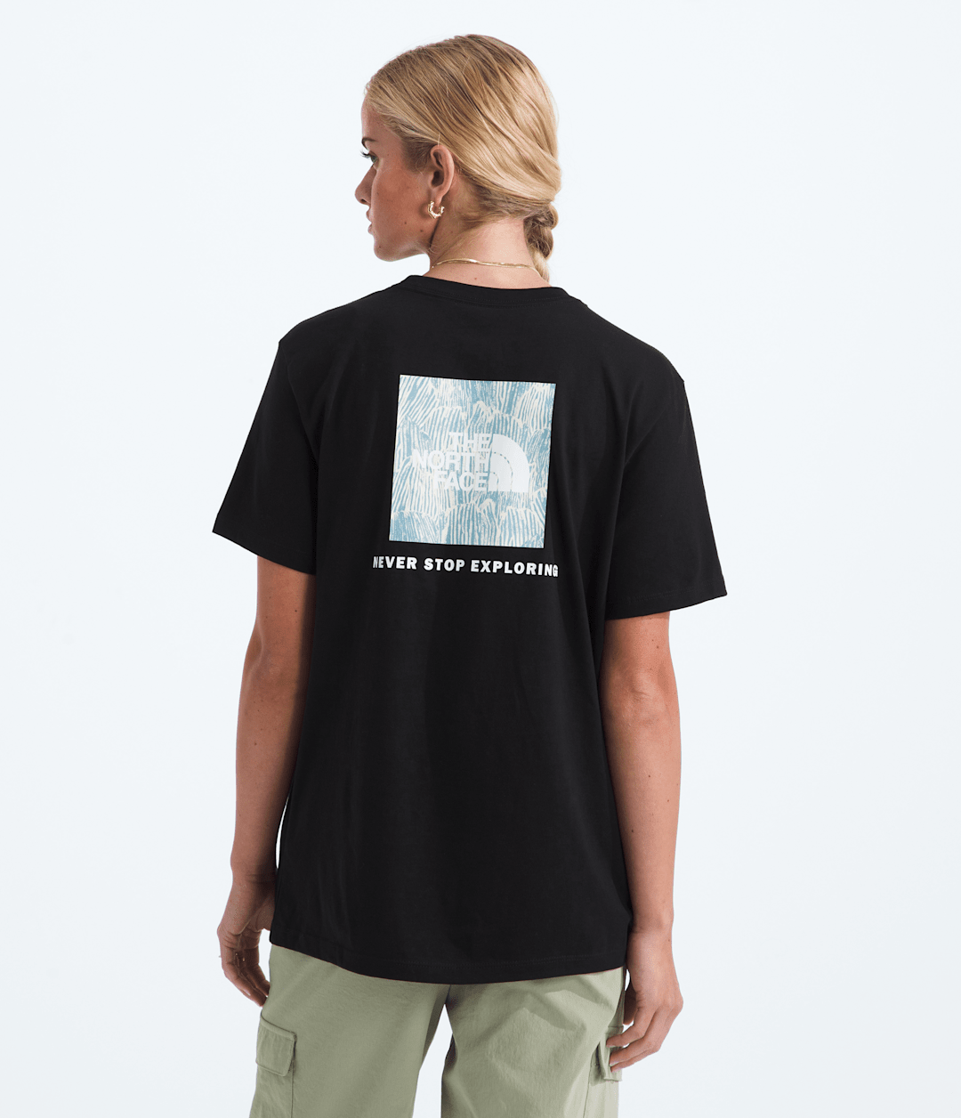 Women’s Evolution Box NSE Fill Short-Sleeve Tee—Graphic TNF Black