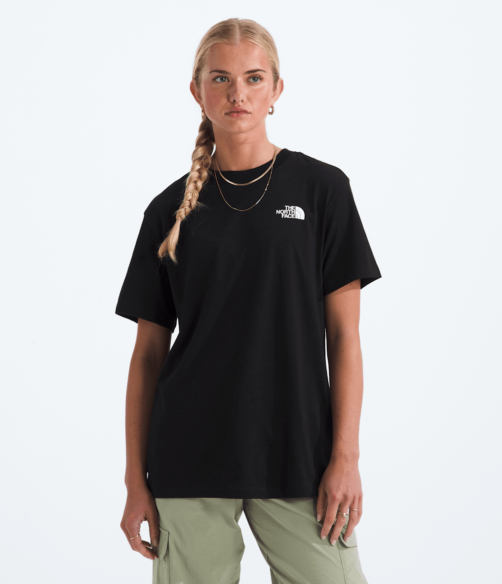 Women’s Evolution Box NSE Fill Short-Sleeve Tee—Graphic TNF Black