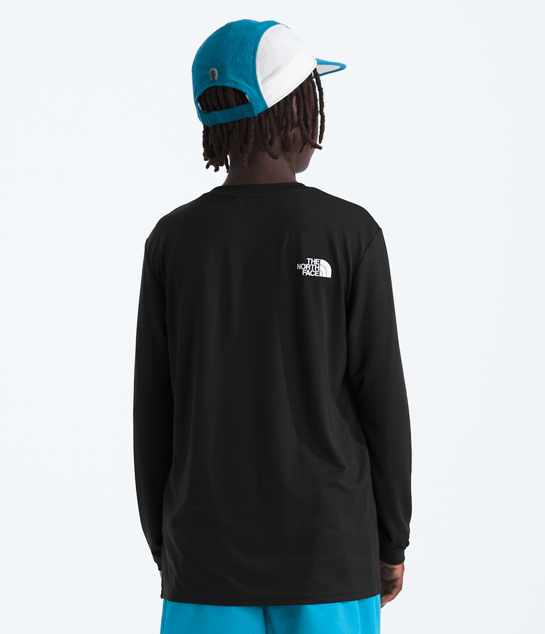 Boys’ & Girls’ 24/7 Long-Sleeve Tee TNF Black