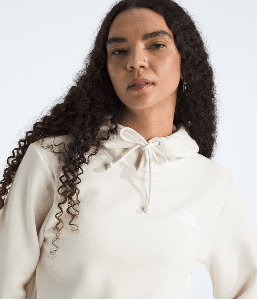 Women’s Evolution Simple Dome Regular Hoodie White Dune