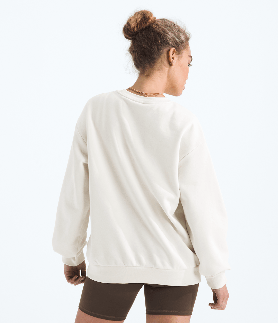 Women’s Evolution Simple Dome Oversized Crew White Dune