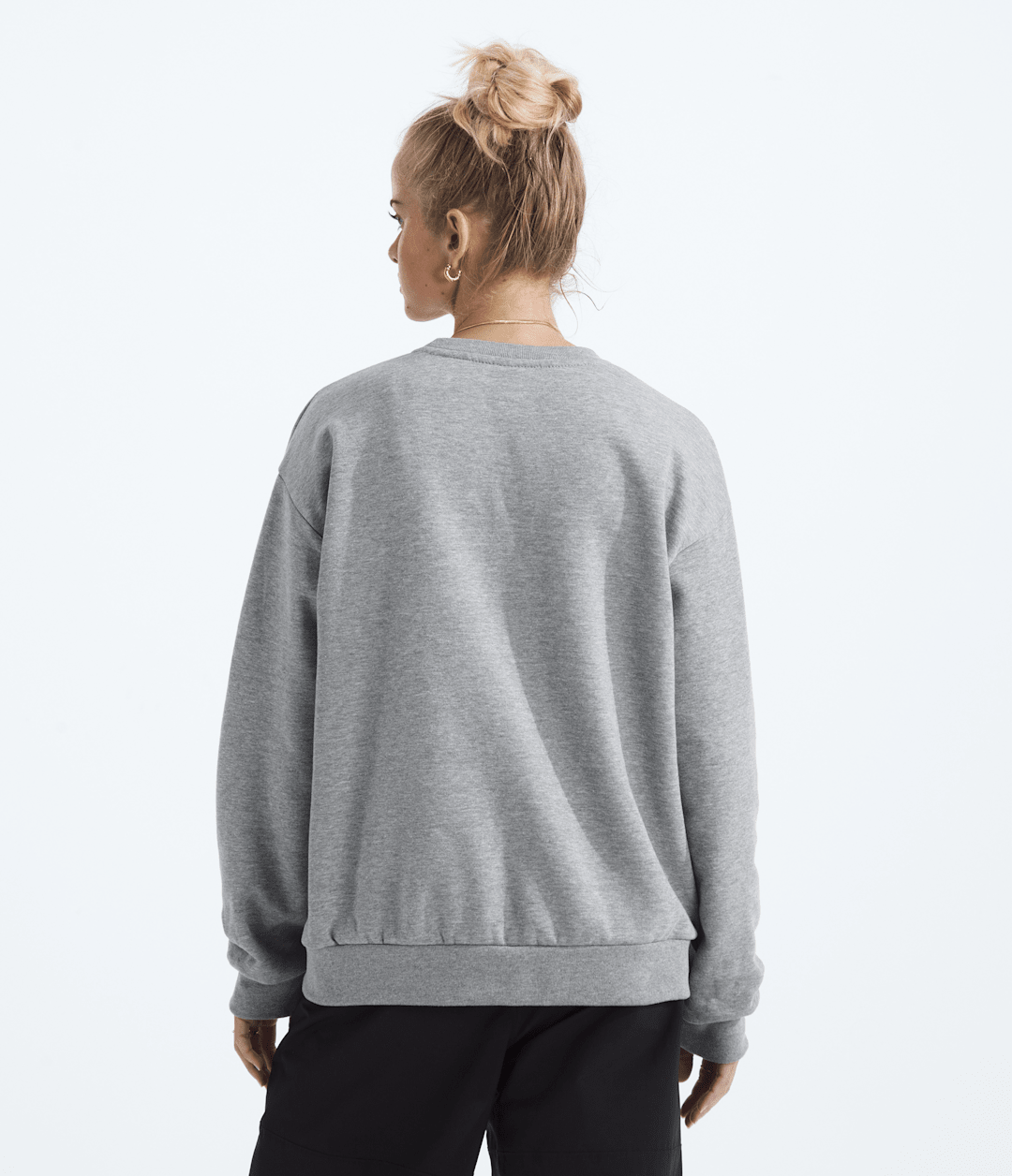 Women’s Evolution Simple Dome Oversized Crew TNF Pale Grey Heather