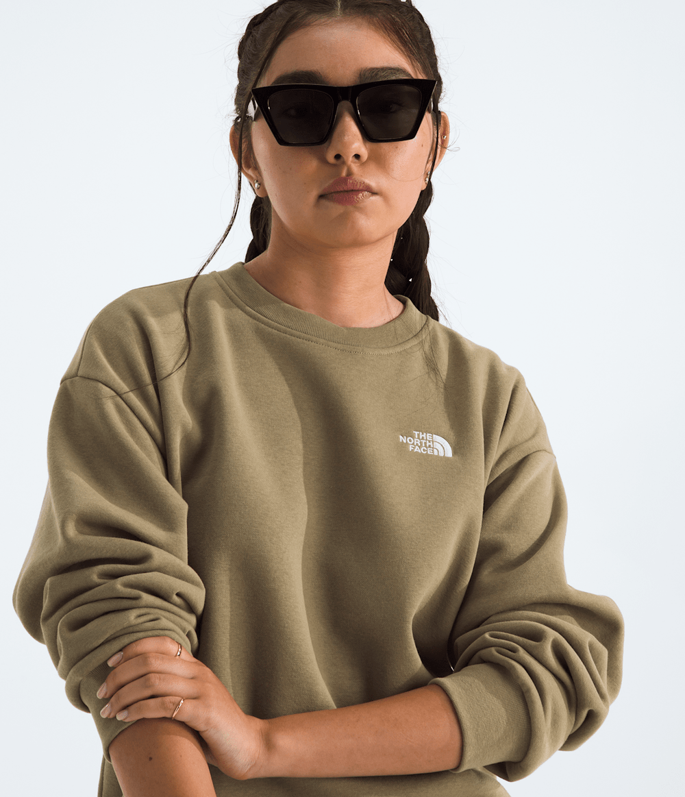 Women’s Evolution Simple Dome Oversized Crew Cedar