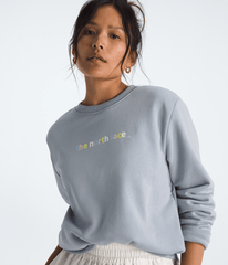 Women’s Evolution Proud Crew—Graphic Blue Flax
