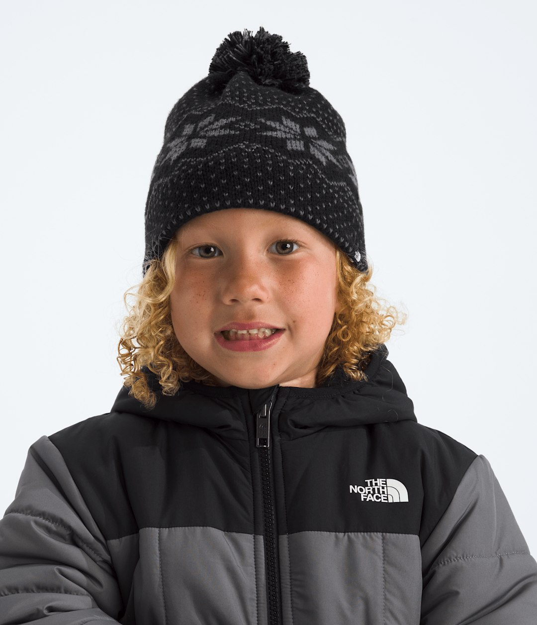 Kids’ Cabin Ski Tuke TNF Black Jacquard