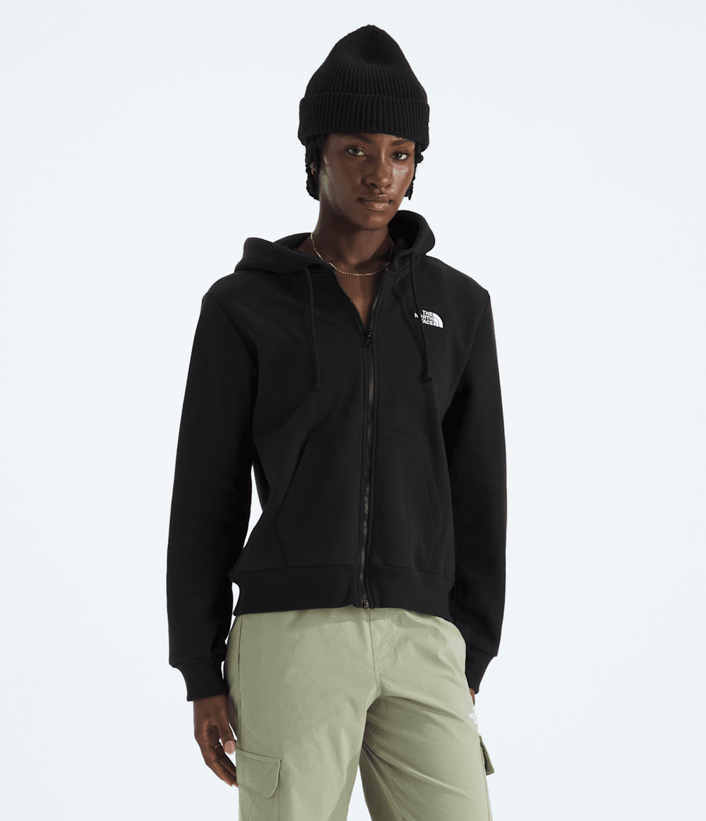 Women’s Evolution Simple Dome Regular Full-Zip Hoodie TNF Black