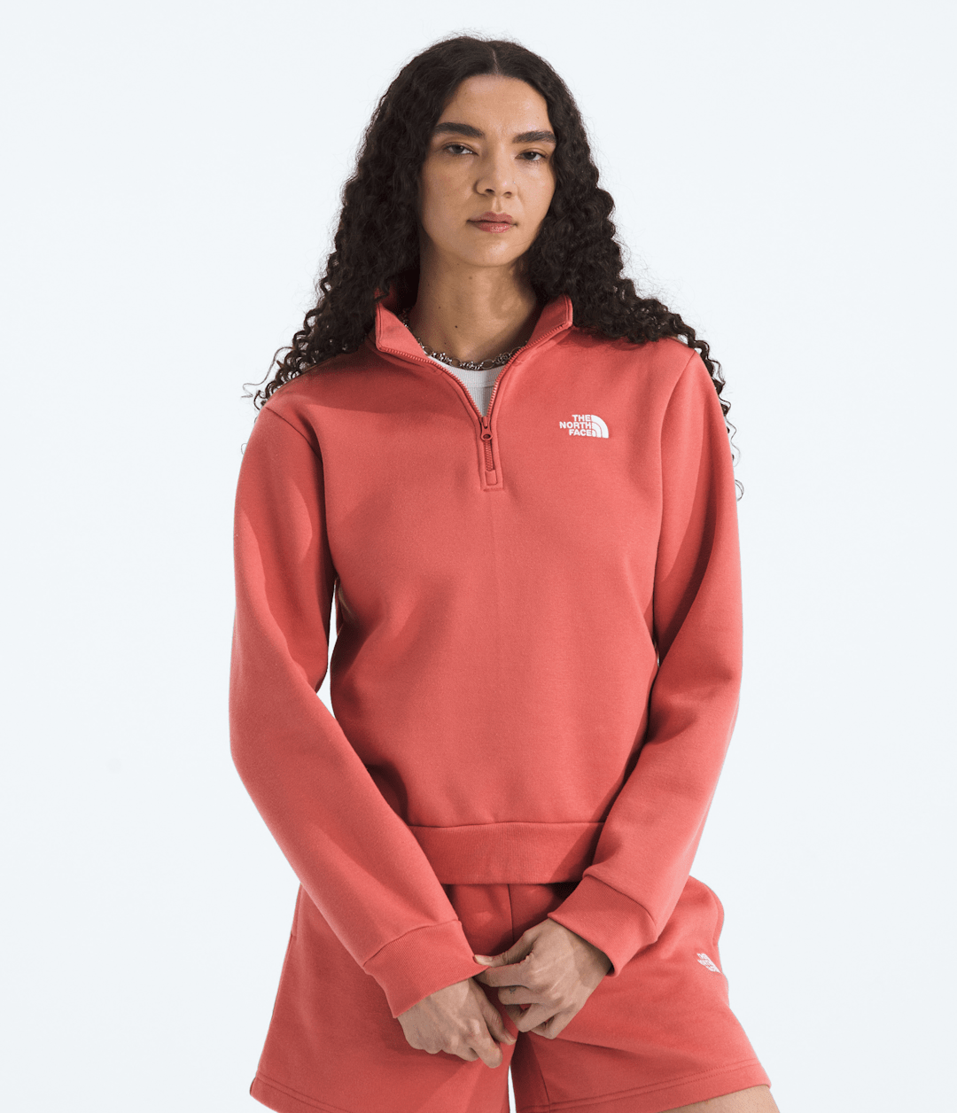 Women’s Evolution Simple Dome Regular ¼-Zip Mars Dust