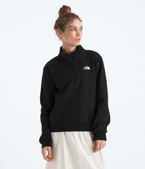 Women’s Evolution Simple Dome Regular ¼-Zip TNF Black