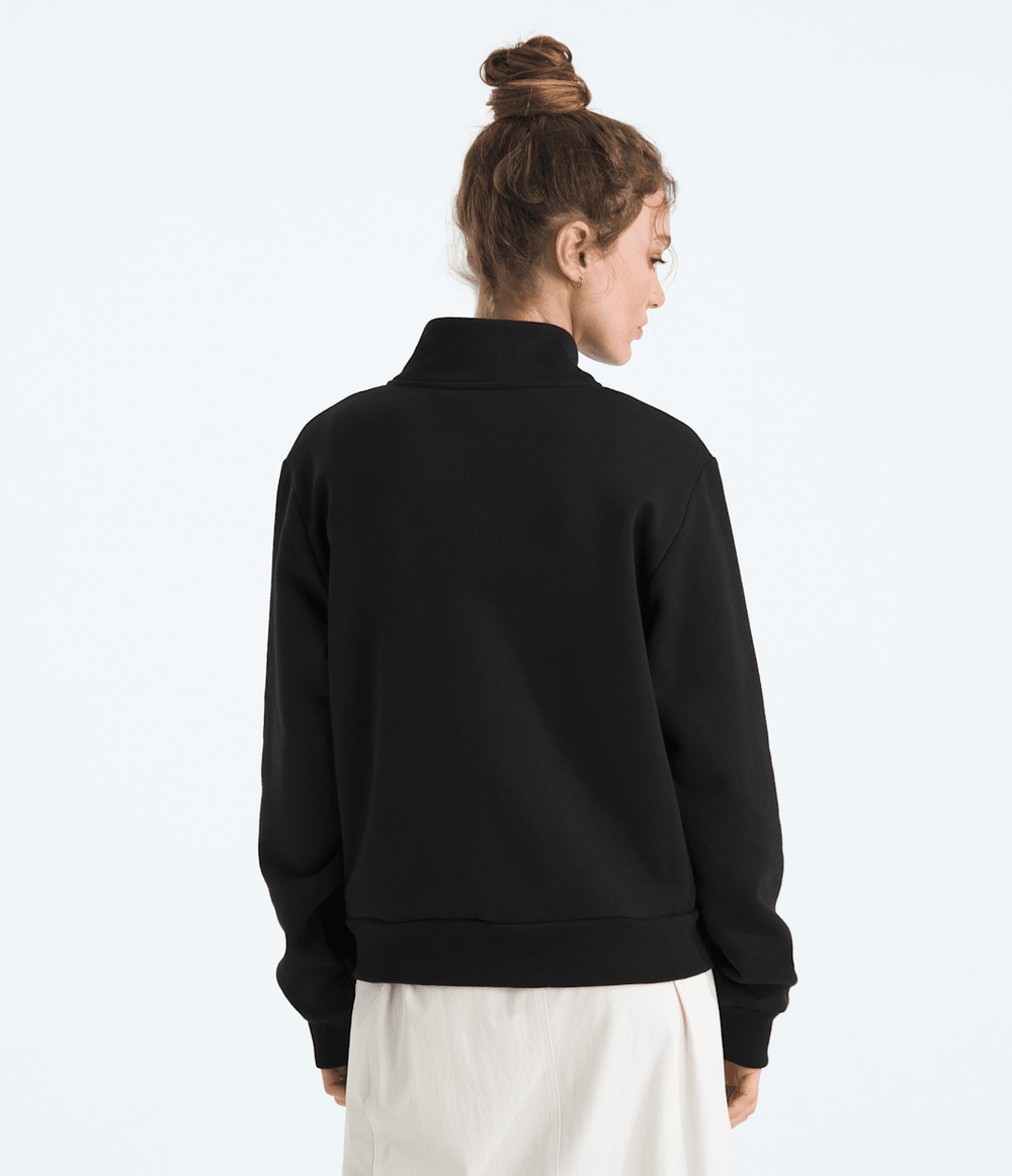 Women’s Evolution Simple Dome Regular ¼-Zip TNF Black
