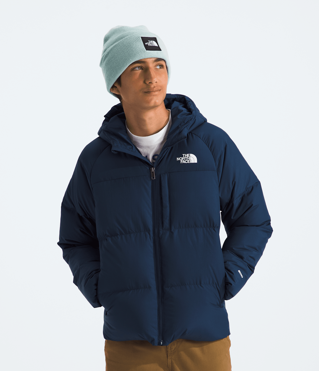 Boys’ North Down Hooded Jacket Summit Navy