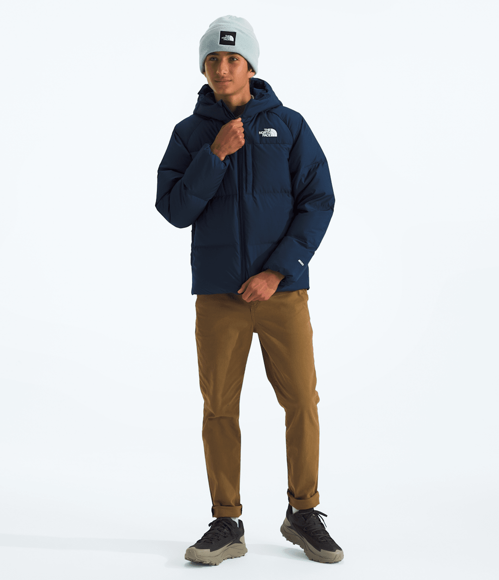 Boys’ North Down Hooded Jacket Summit Navy