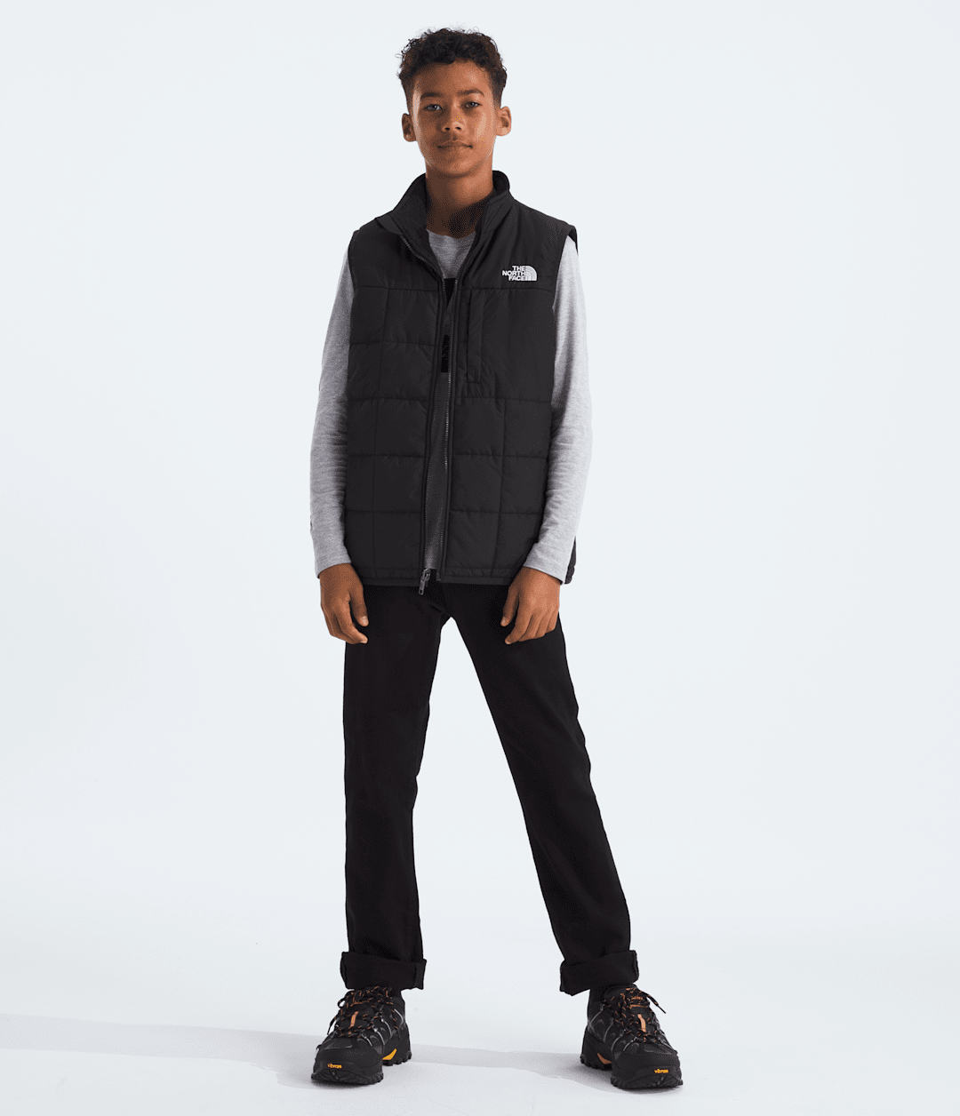 Boys’ Reversible Shasta Vest TNF Black