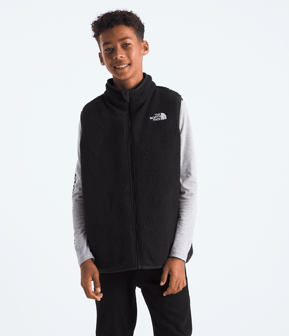Boys’ Reversible Shasta Vest TNF Black