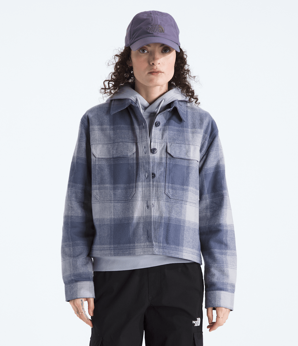 Women’s Valley Flannel Shirt—Plaid Twilight Galaxy TNF Shadow Plaid