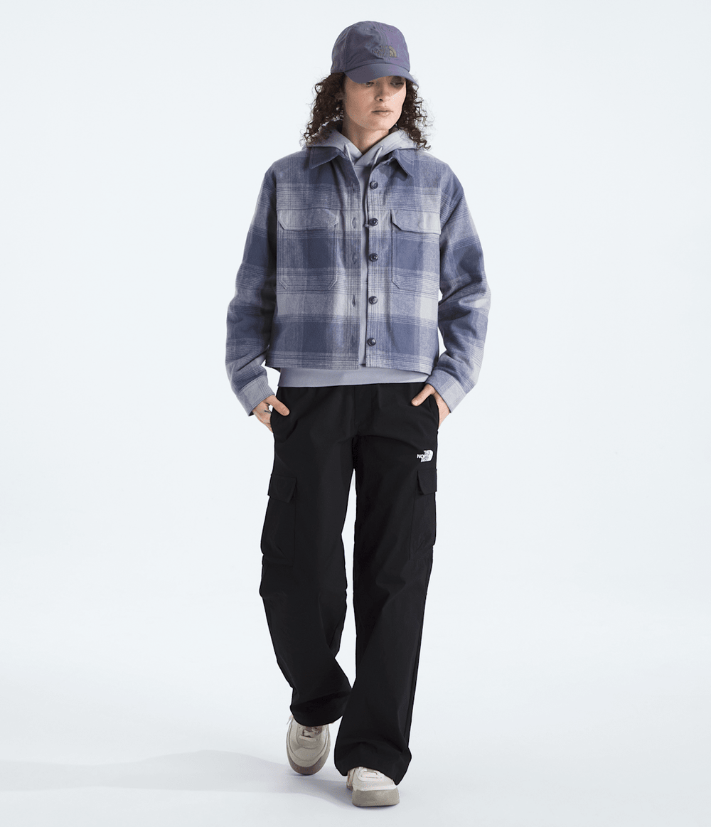Women’s Valley Flannel Shirt—Plaid Twilight Galaxy TNF Shadow Plaid