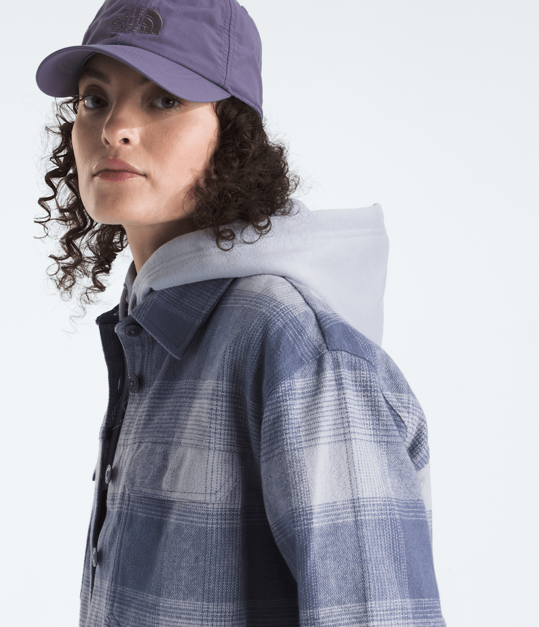 Women’s Valley Flannel Shirt—Plaid Twilight Galaxy TNF Shadow Plaid