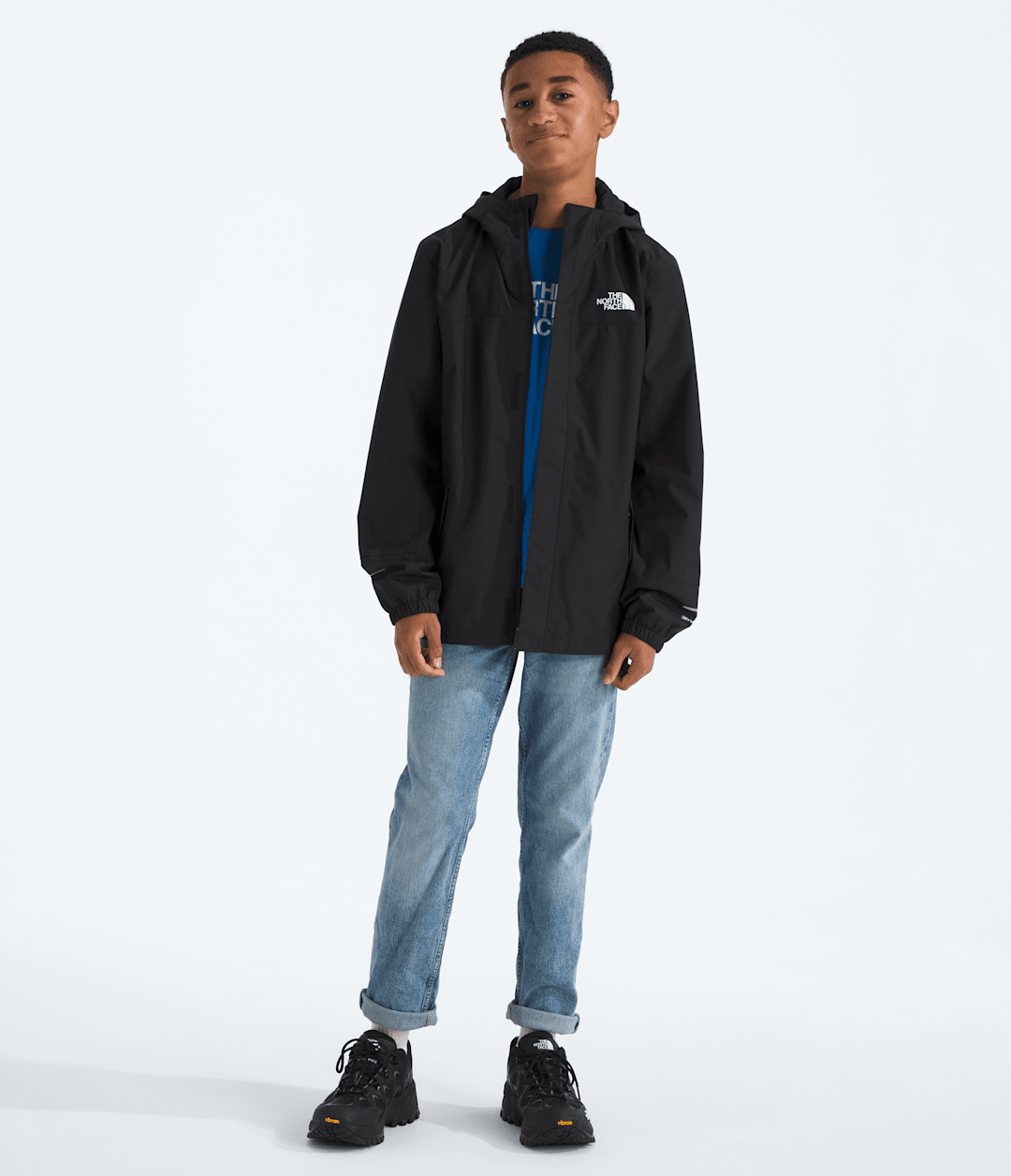 Boys’ Antora Rain Jacket TNF Black/TNF Black