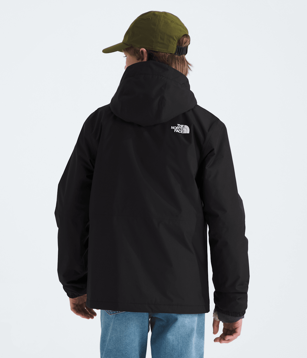 Boys’ Warm Antora Rain Jacket TNF Black/TNF Black