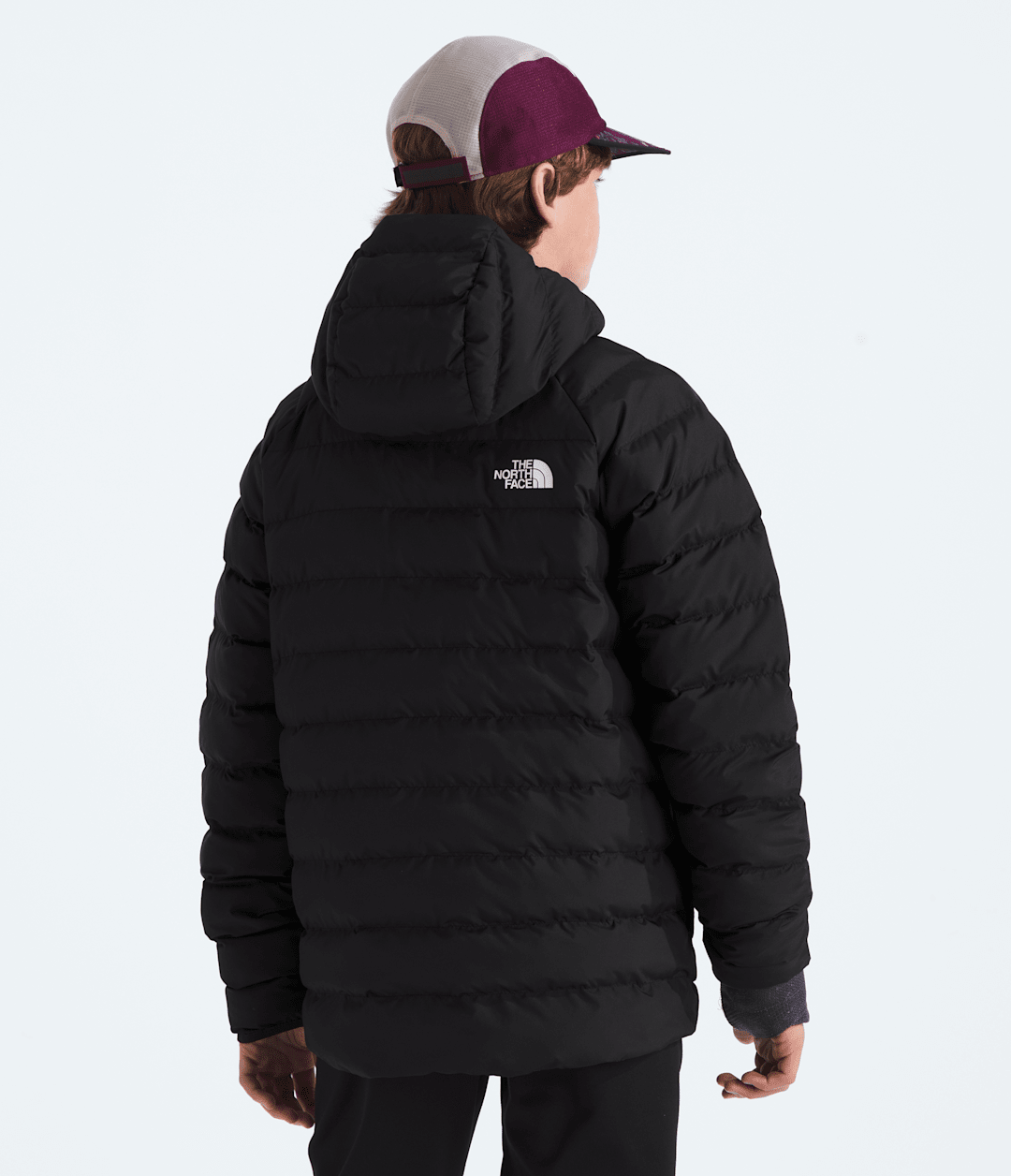 Boys’ Reversible Perrito Hooded Jacket TNF Black/Smoked Pearl