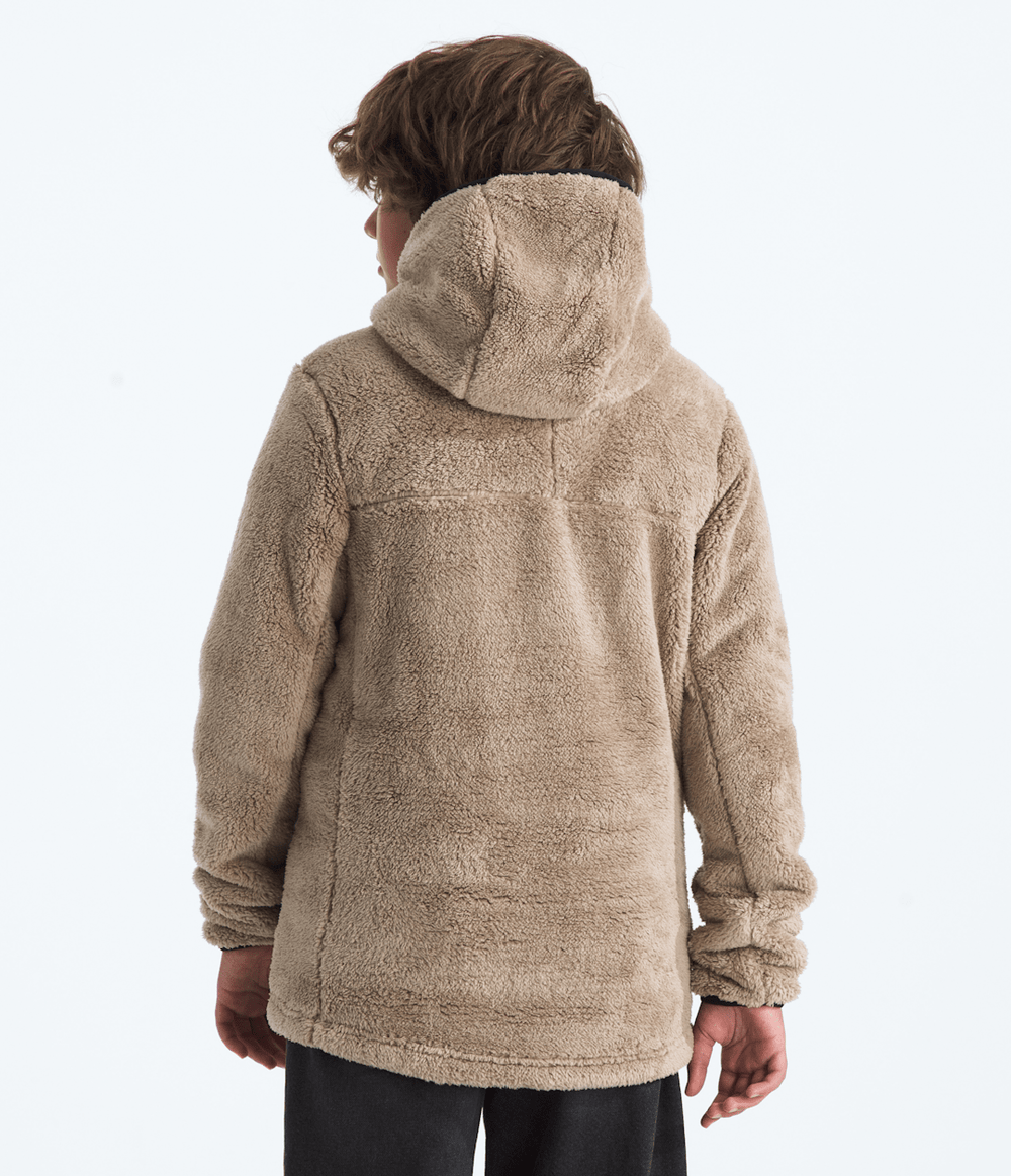 Boys’ Cabin Fleece Hoodie Mushroom Grey/TNF Black