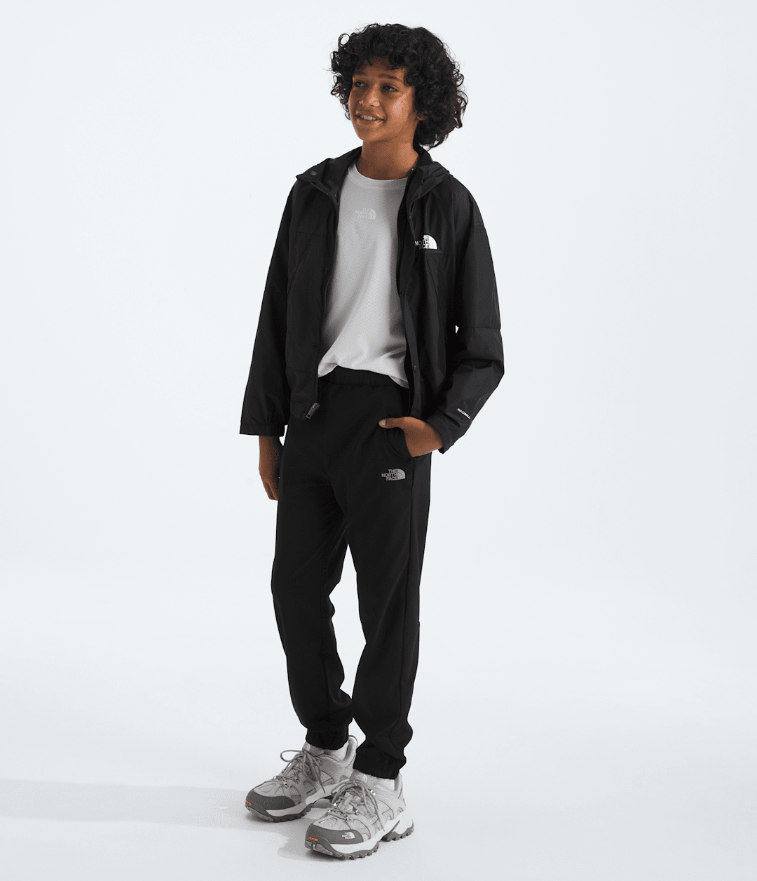 Boys’ On The Trail Pants TNF Black/Silver Reflective
