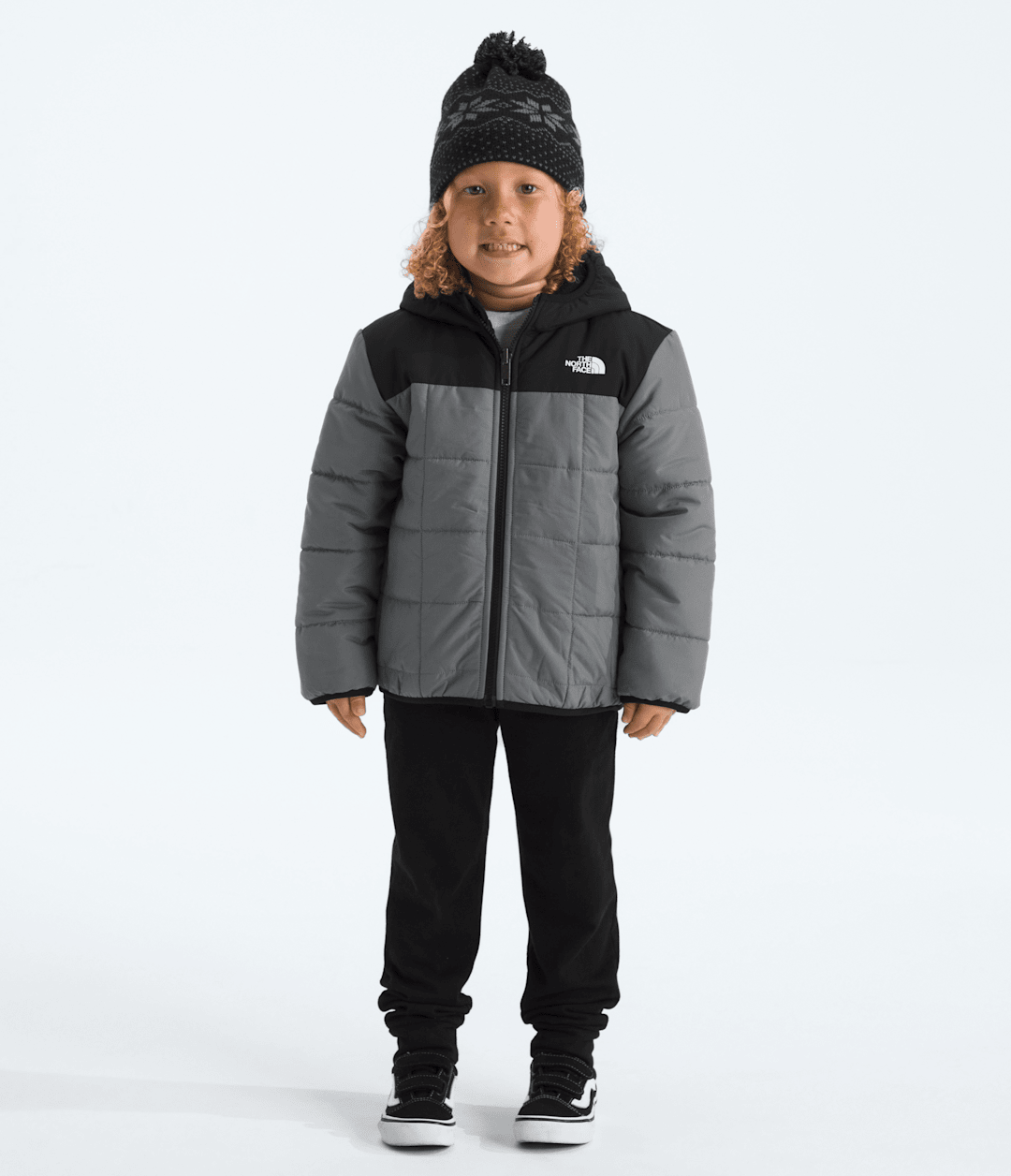 Kids’ Reversible Shasta Full-Zip Hooded Jacket Smoked Pearl