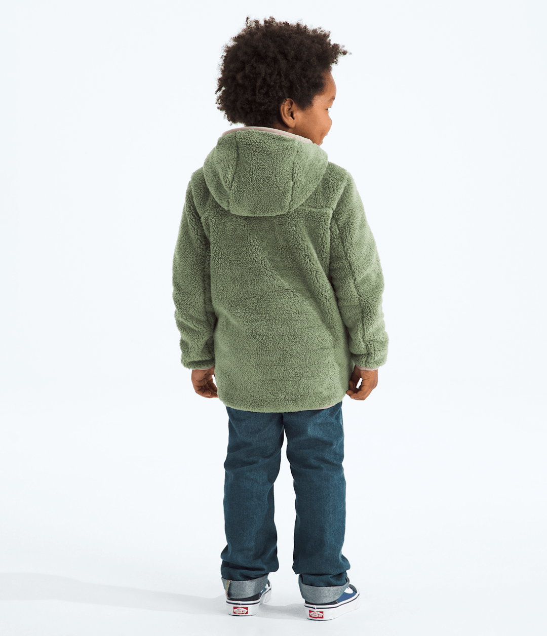 Kids’ Cabin Fleece Hoodie Bark Mist/Mushroom Grey