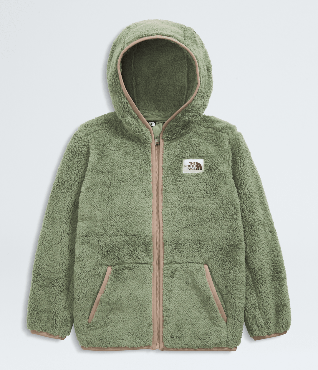 Kids’ Cabin Fleece Hoodie Bark Mist/Mushroom Grey