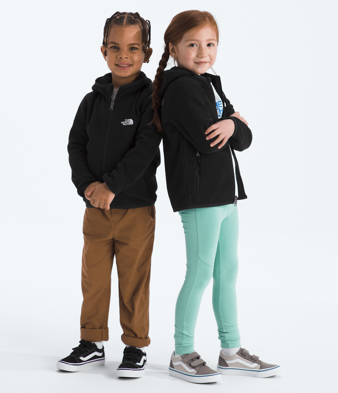 Kids’ Glacier Full-Zip Hoodie TNF Black