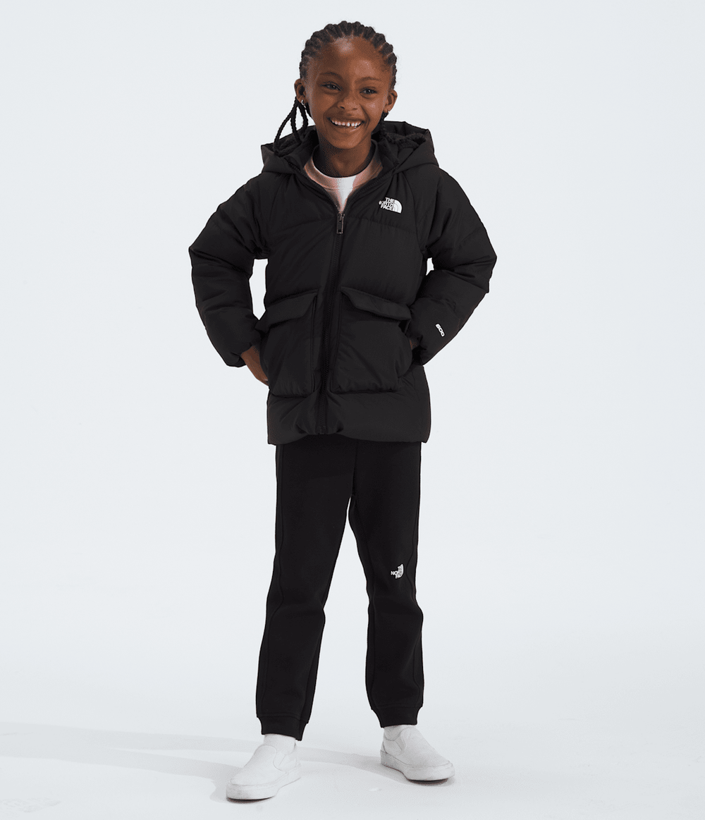 Kids’ North Down Fleece-Lined Parka TNF Black