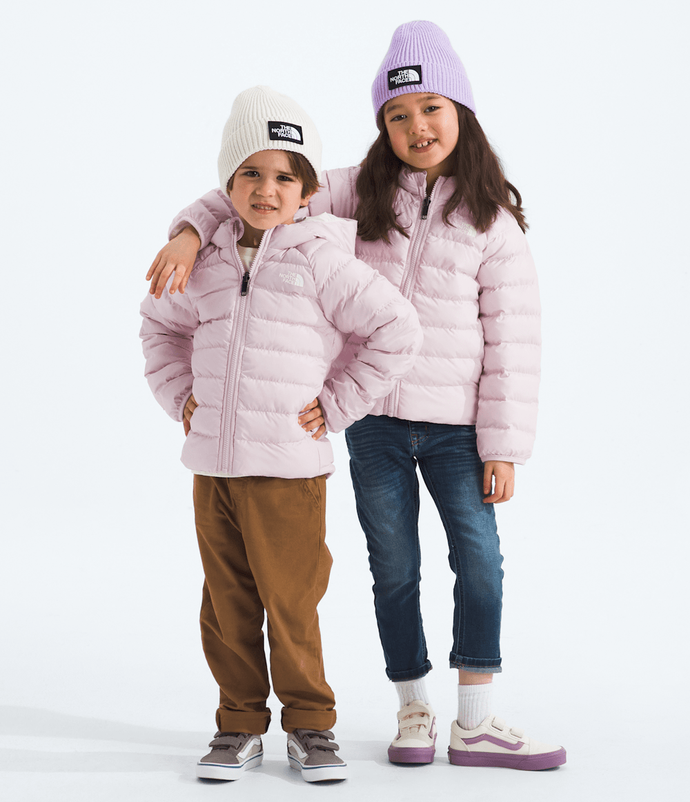 Kids’ Reversible Perrito Hooded Jacket Pale Blossom