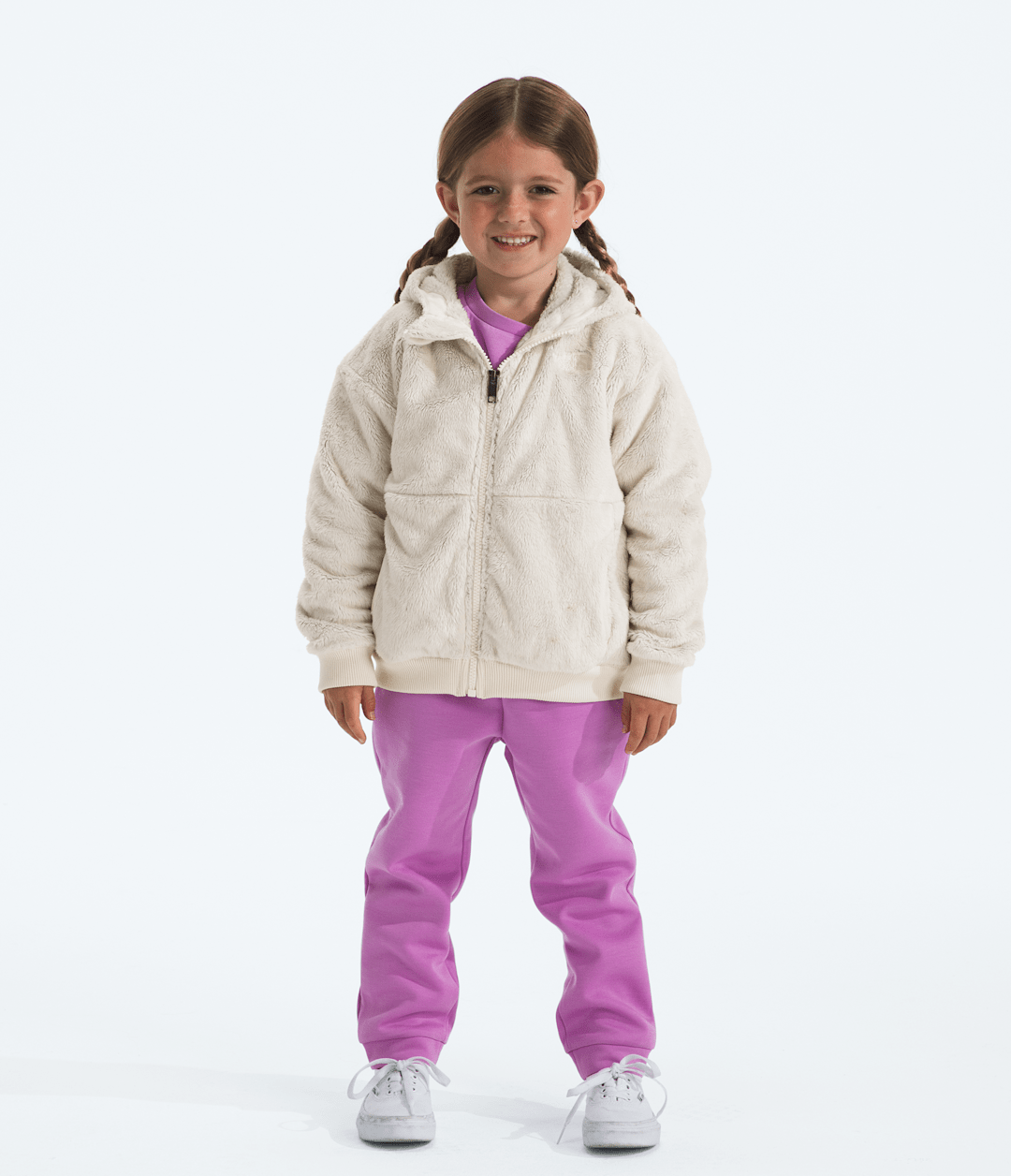 Kids’ Osito Full-Zip Hoodie White Dune