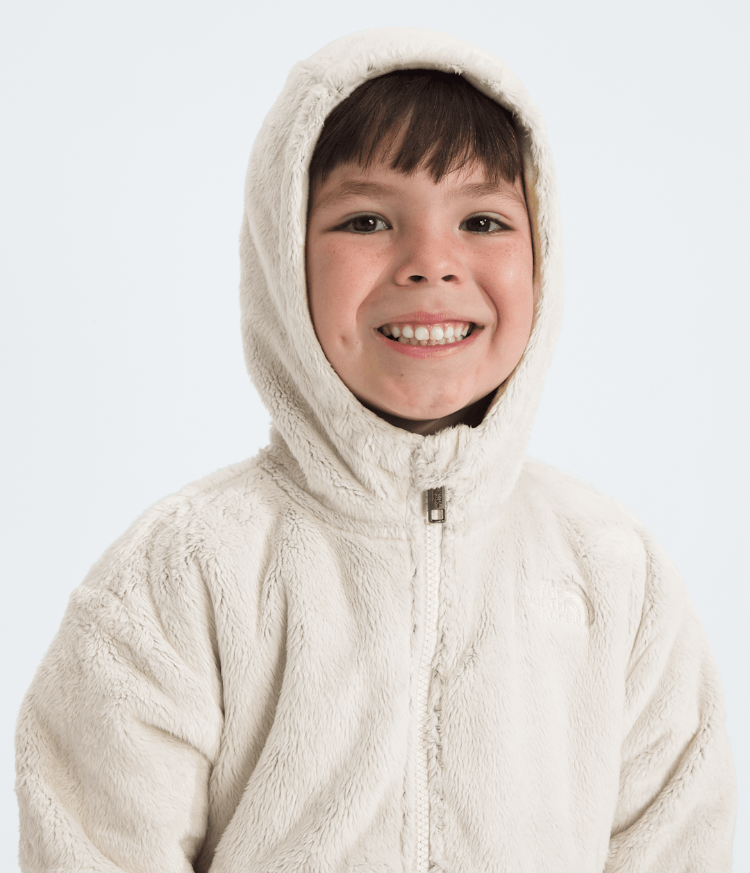 Kids’ Osito Full-Zip Hoodie White Dune