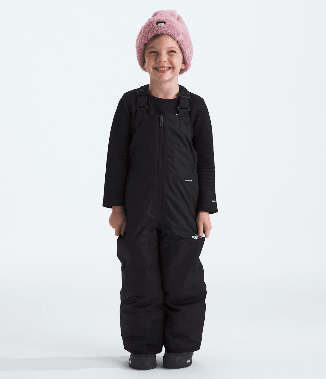 Kids’ Freedom Insulated Bibs TNF Black