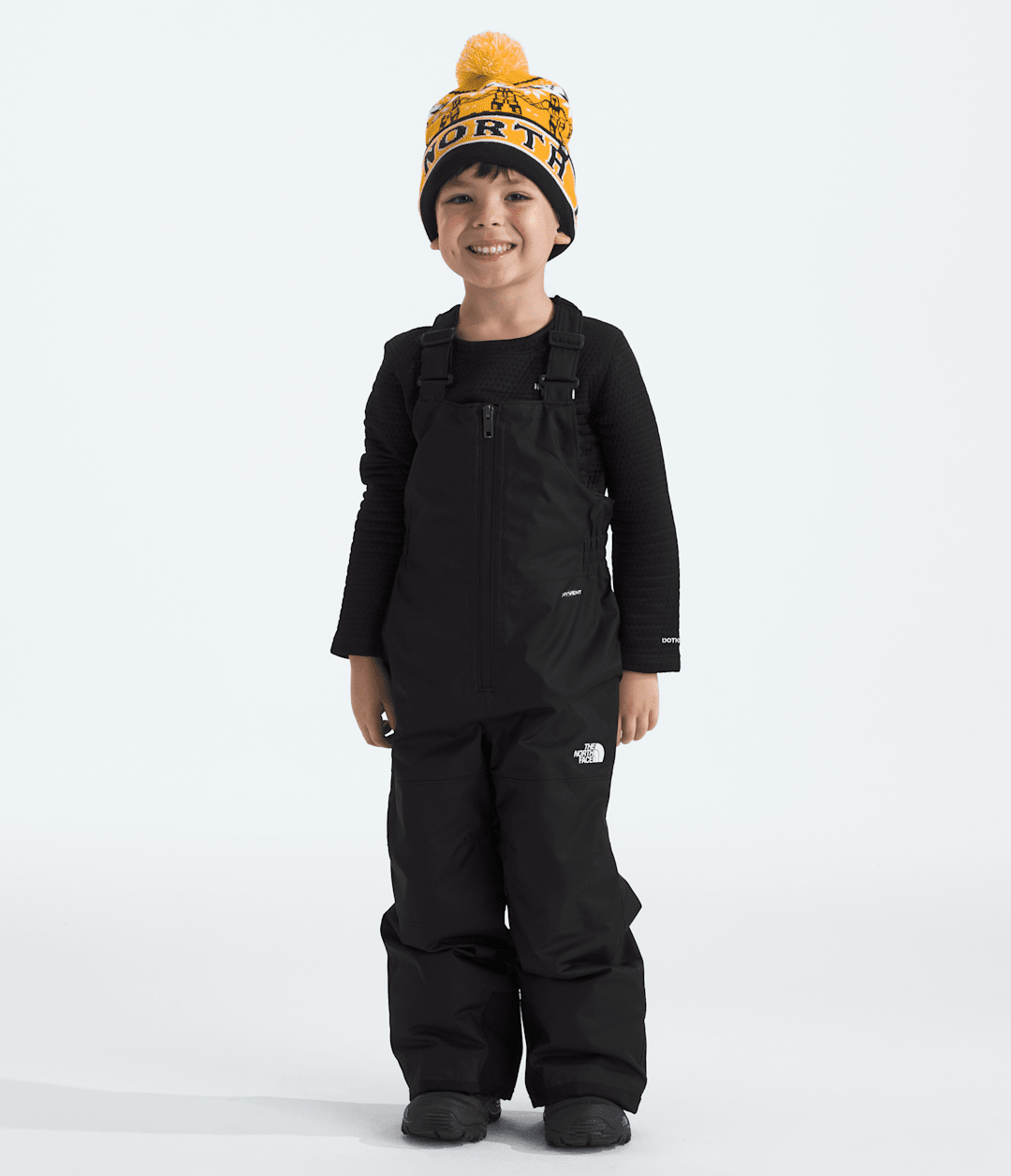 Kids’ Freedom Insulated Bibs TNF Black