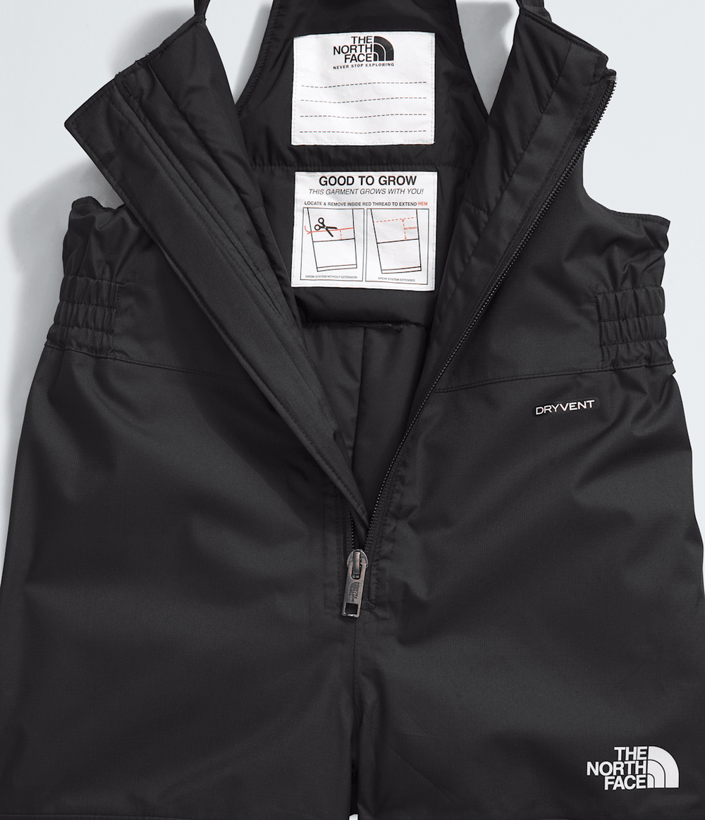 Kids’ Freedom Insulated Bibs TNF Black