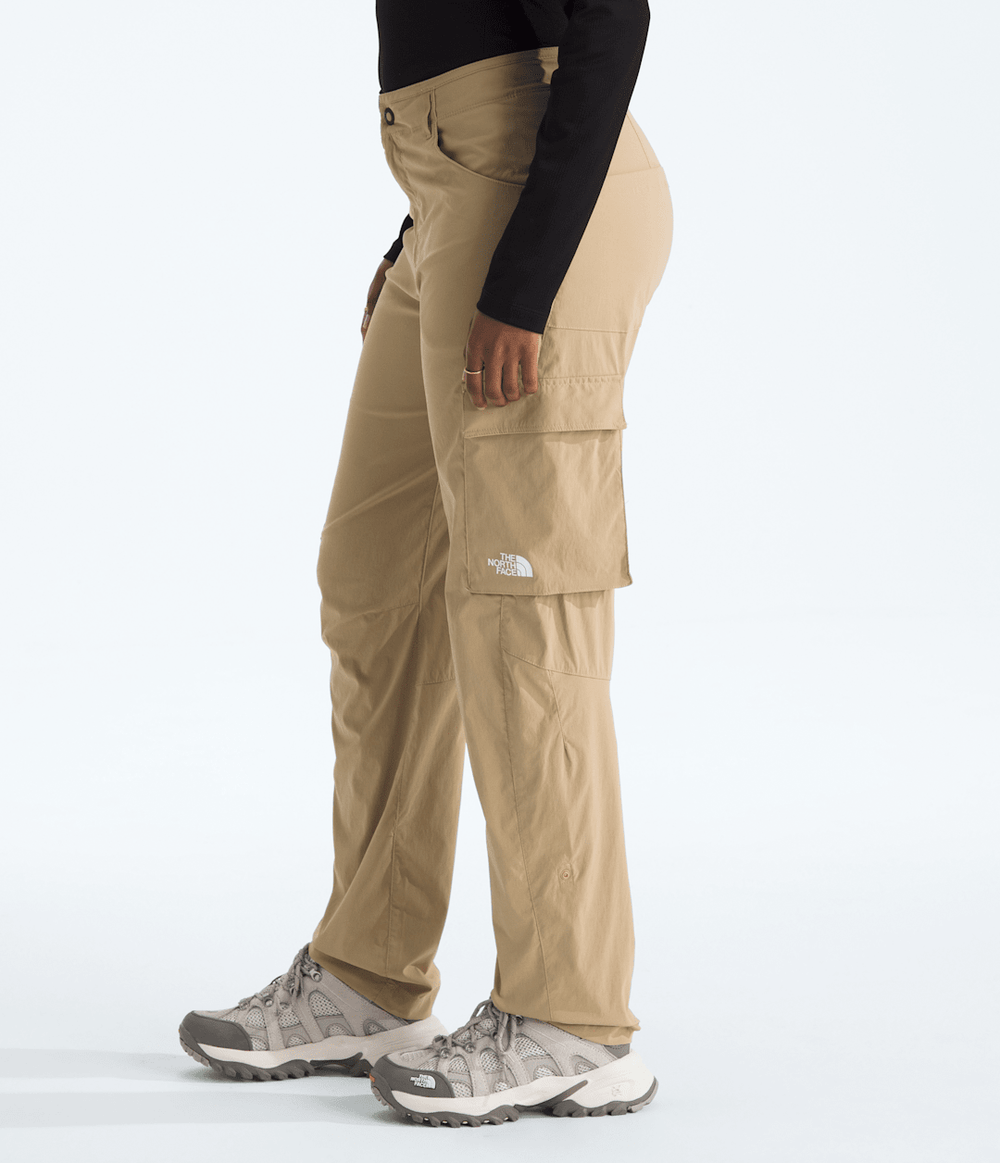 Women’s Exploration Cargo Pants Khaki Stone